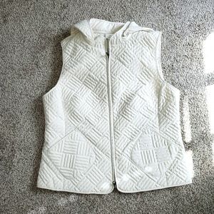 Quilted Ann Taylor Hooded Vest